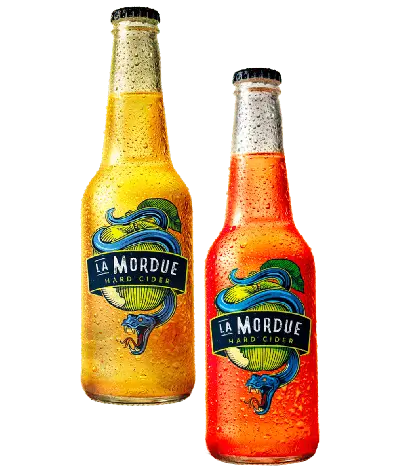 Hard Cider Français La Mordue - Mix Original et Rouge